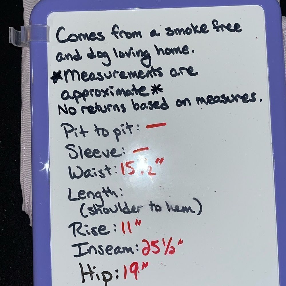 Kensie size 10/30 lilac denim slim fit with raw edge hem NWT - Picture 7 of 14